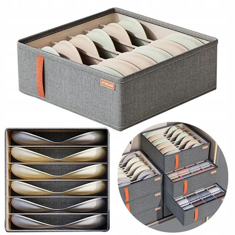 Underwear Organizer Compartment Bras for Drawer Closet Compartments