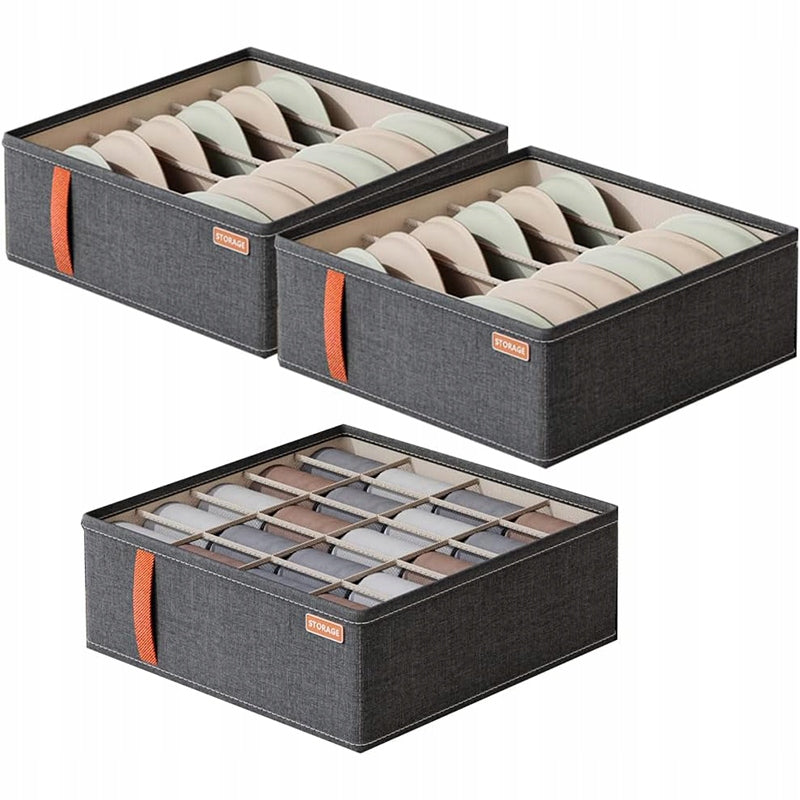 Underwear Organizer Compartment Socks for Drawer Cabinet 20 Compartments Brand no brand