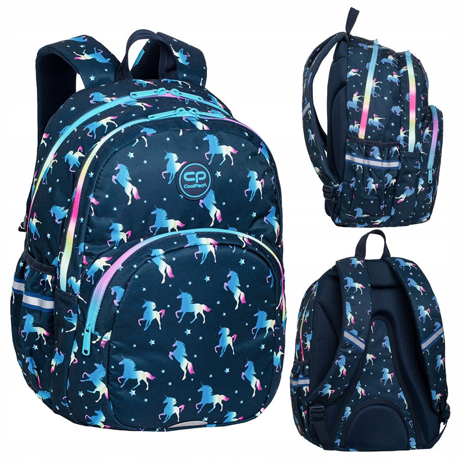 Unicorn CoolPack 17" Multi-Chamber School Backpack