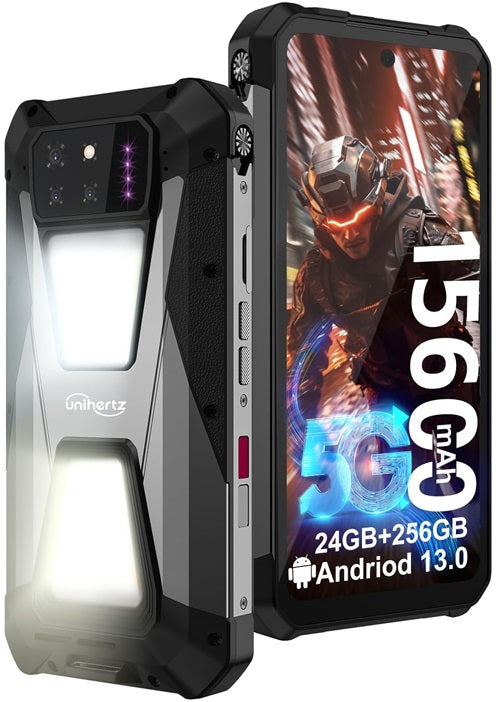 Unihertz TANK 3S Smartphone 12GB/256GB 5G Black With projector function