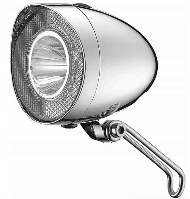 Union retro front bike light plus battery Brand no brand