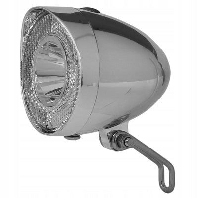 Union retro front bike light plus battery Kind front-facing