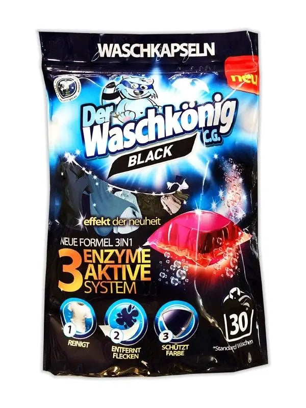 Unique Capsules for Washing DARK COLORS 3IN1 30 Pcs PREMIUM For Clothes