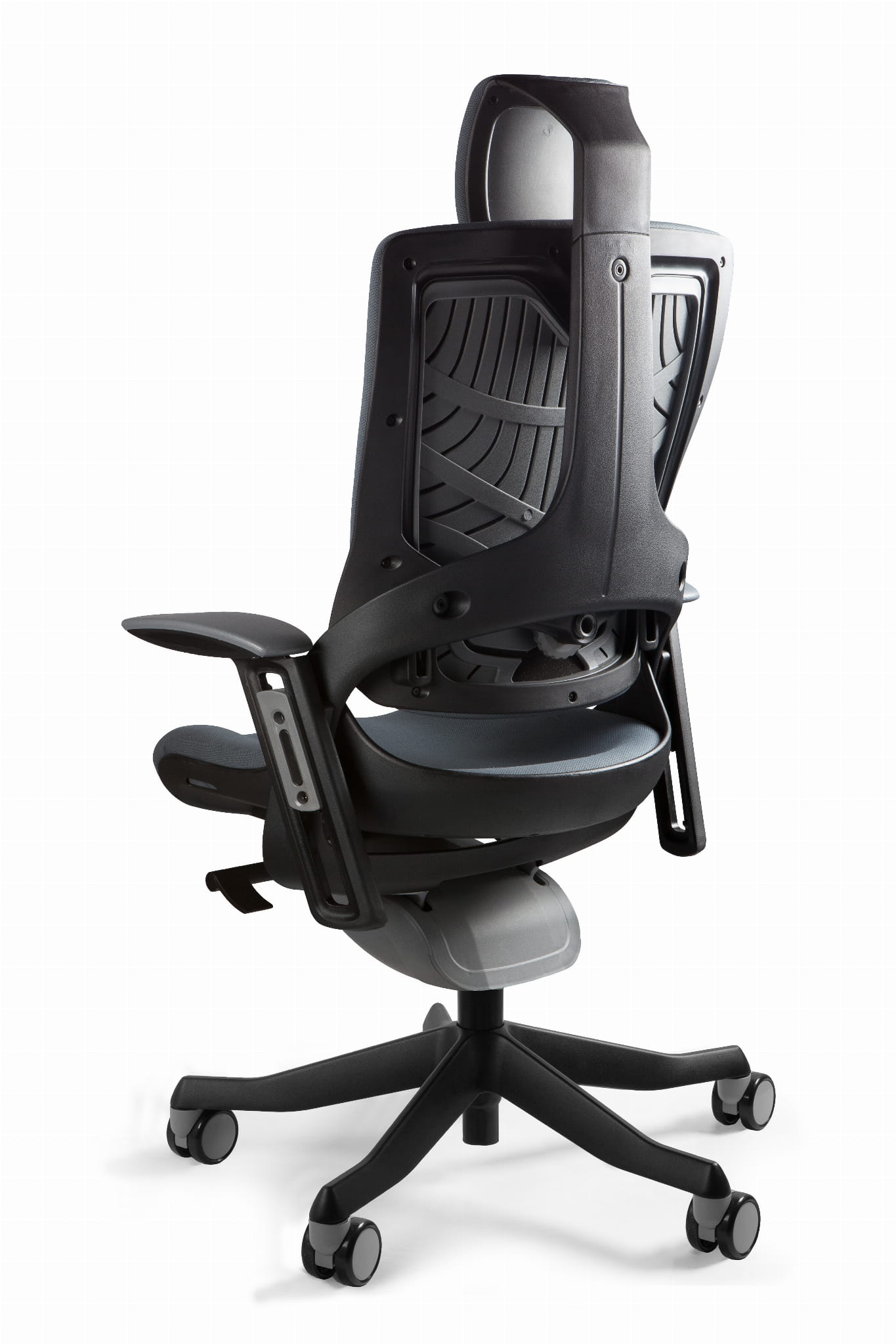 Unique WAU 2 Black / Cocoa Fabric Office Chair Packaging status original