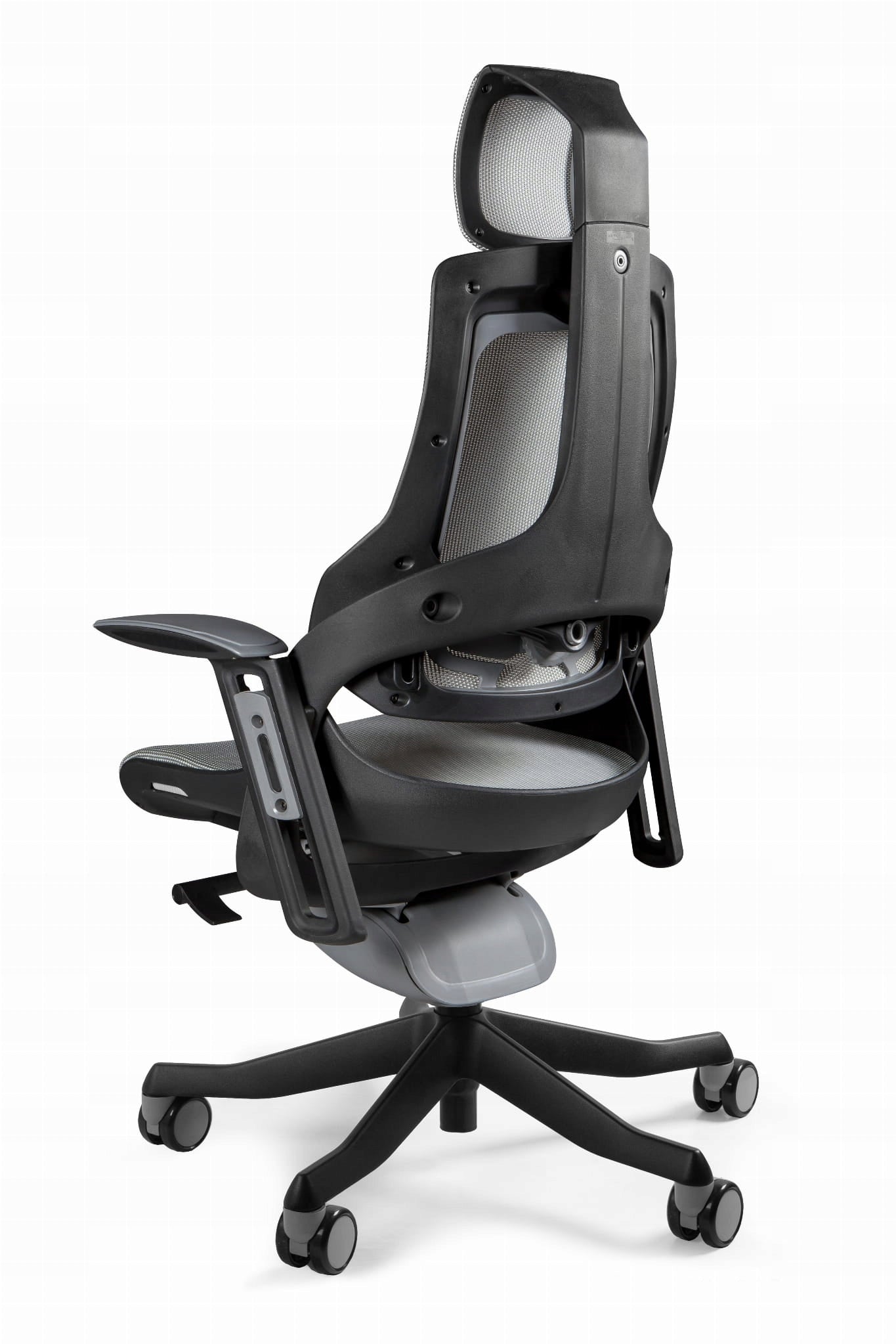 Unique WAU black/c. grey fabric office chair Packaging status original