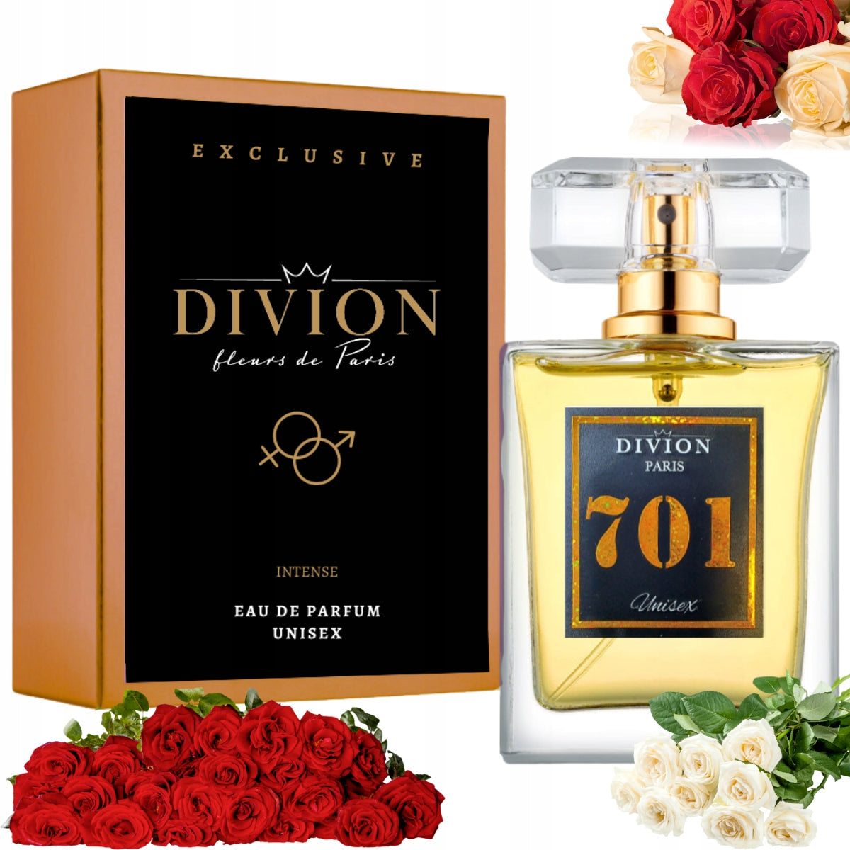 Unisex PERFUME 50 ml DIVION No. 701 MEGA STRONG