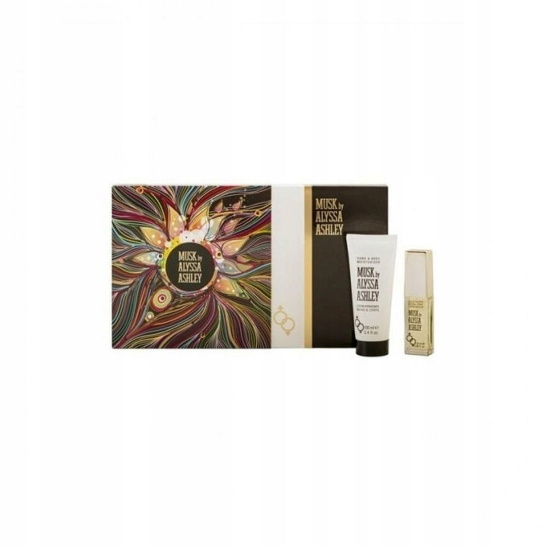 Unisex Perfume Set Alyssa Ashley Musk EDT 2 Pieces