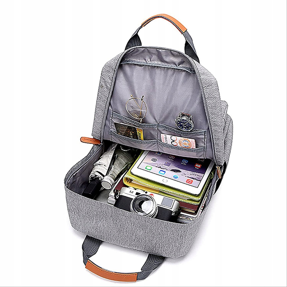 Unisex Vintage Laptop Backpack 15,6" Waterproof 35L (I188) EAN (GTIN) 5902905459028