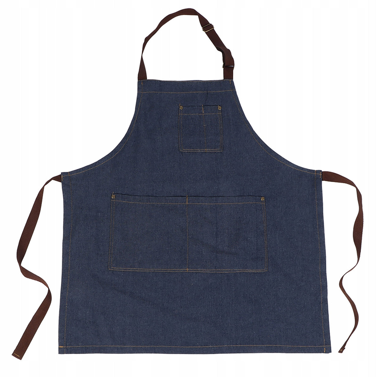 Unisex Work Apron with Denim Pockets for Drawing 50 Brand no brand