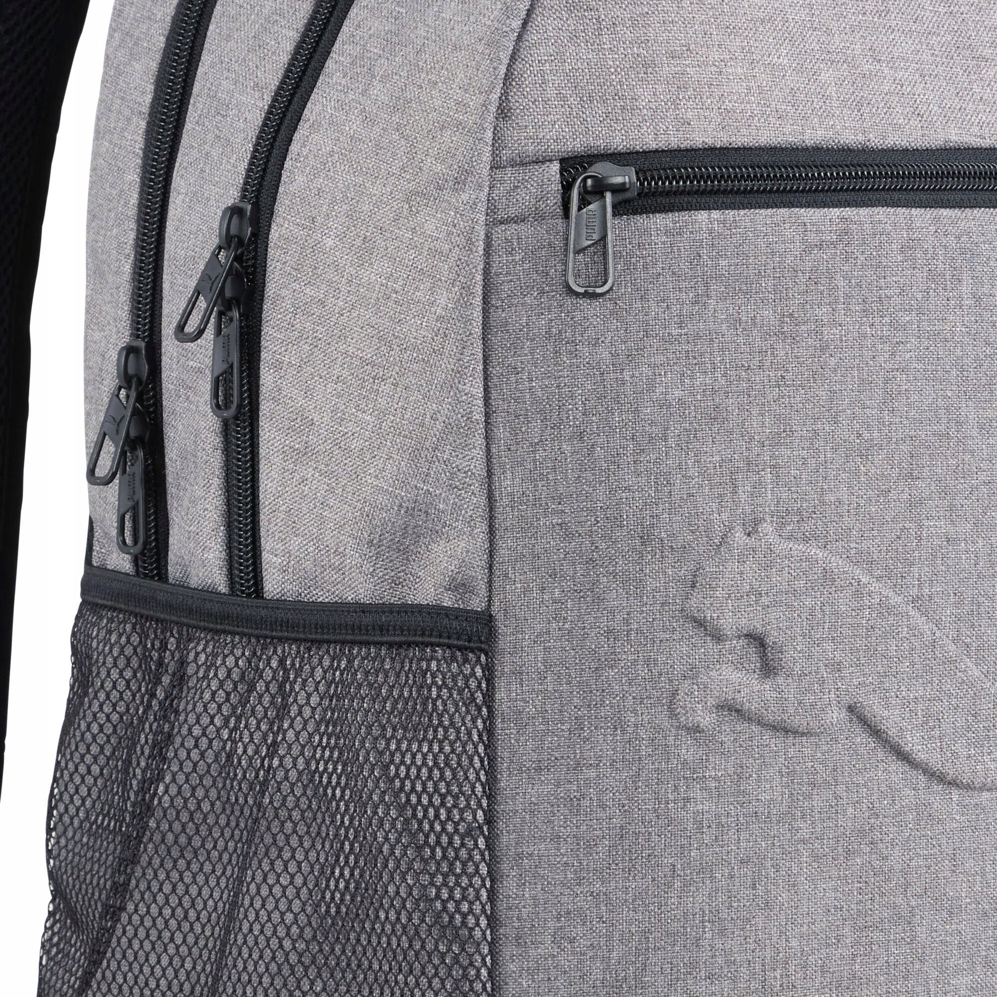 Unisex city backpack Puma BUZZ HEATHER grey 09135001 Manufacturer code 09135001