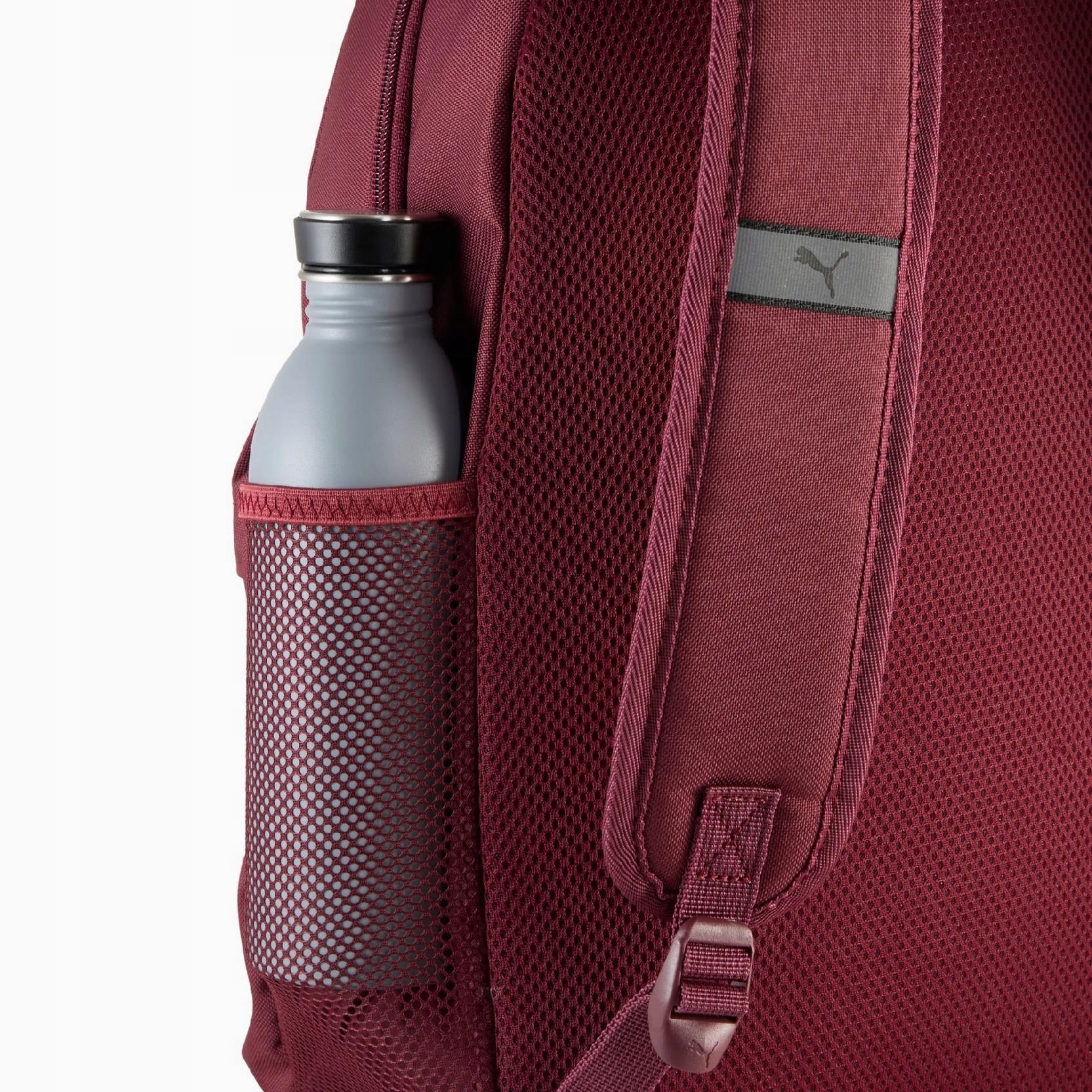 Unisex city backpack Puma PHASE PATCH burgundy 09173020 r universal Color red