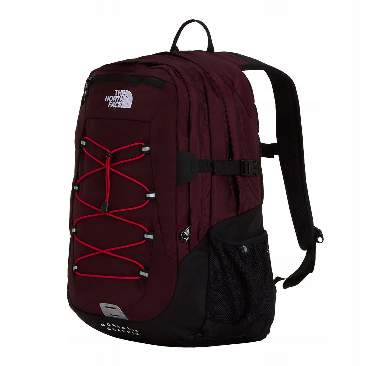 Unisex city backpack The North Face BOREALIS CLASSIC burgundy NF00CF9CZSE Dimensions large (A4 size)