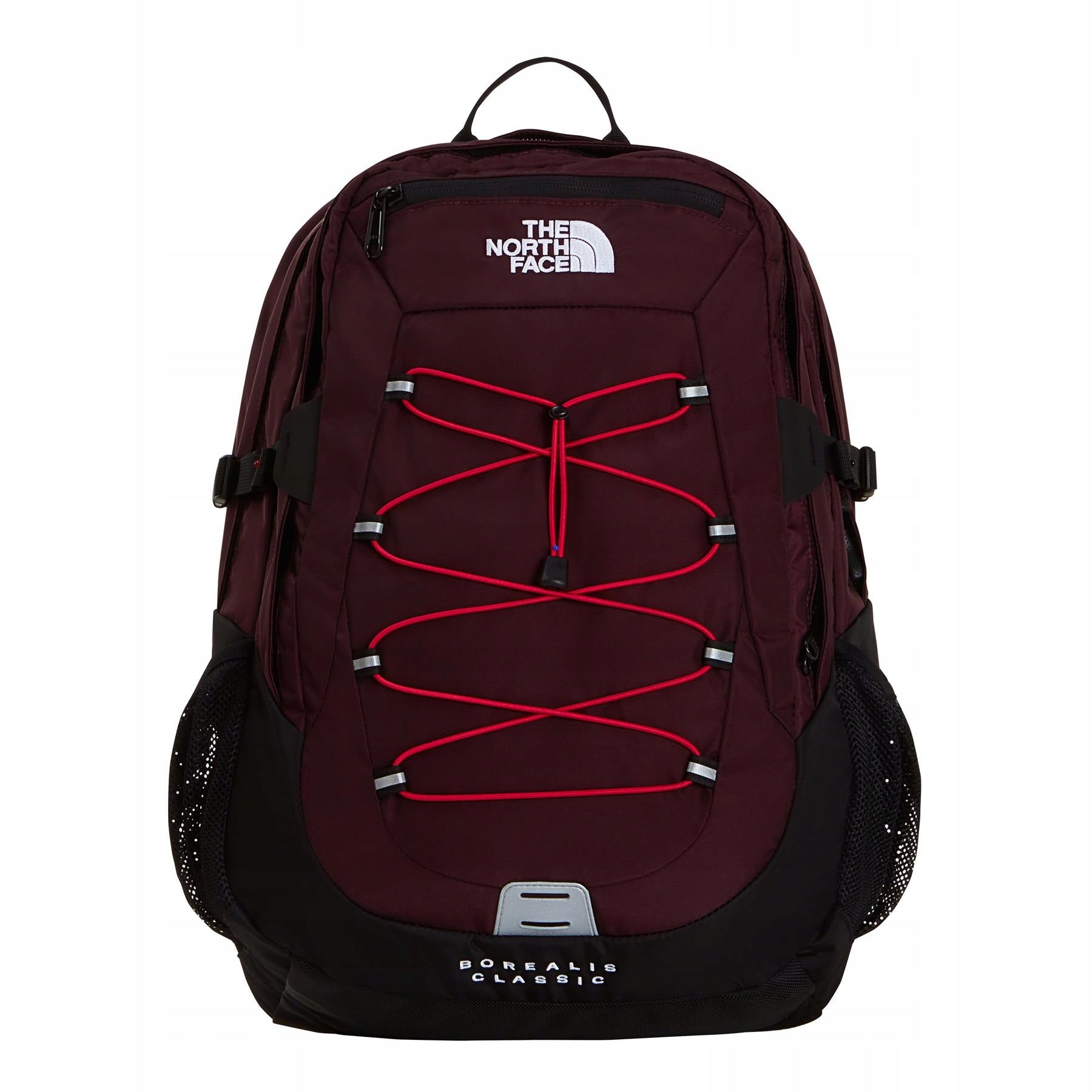 Unisex city backpack The North Face BOREALIS CLASSIC burgundy NF00CF9CZSE