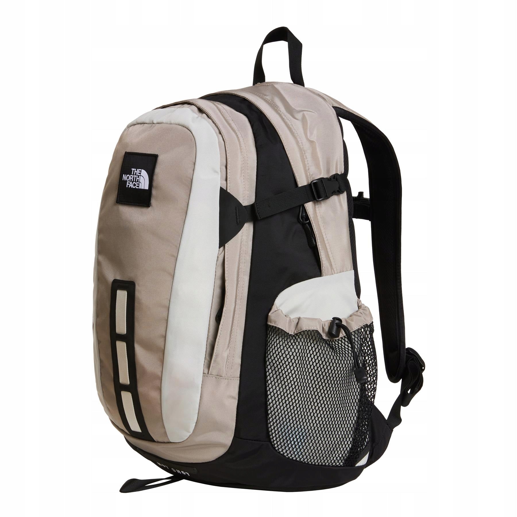 Unisex city backpack The North Face HOT SHOT beige NF0A3KYJY24 Dimensions large (A4 size)