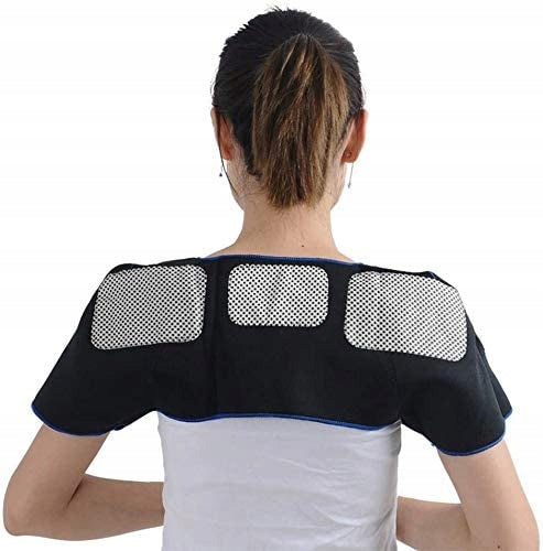 Unisex double supported shoulder to shoulder Color white