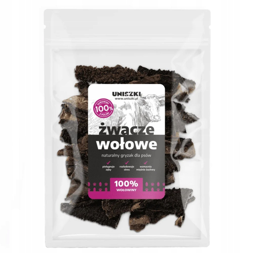 Uniszki Beef Rumens 500g Natural Treat Dog Teether