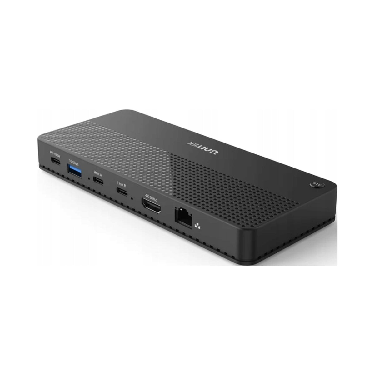 Unitek 2xUSB-C KVM Switch - HDMI USB Micro SD, 11 Ports, RJ-45