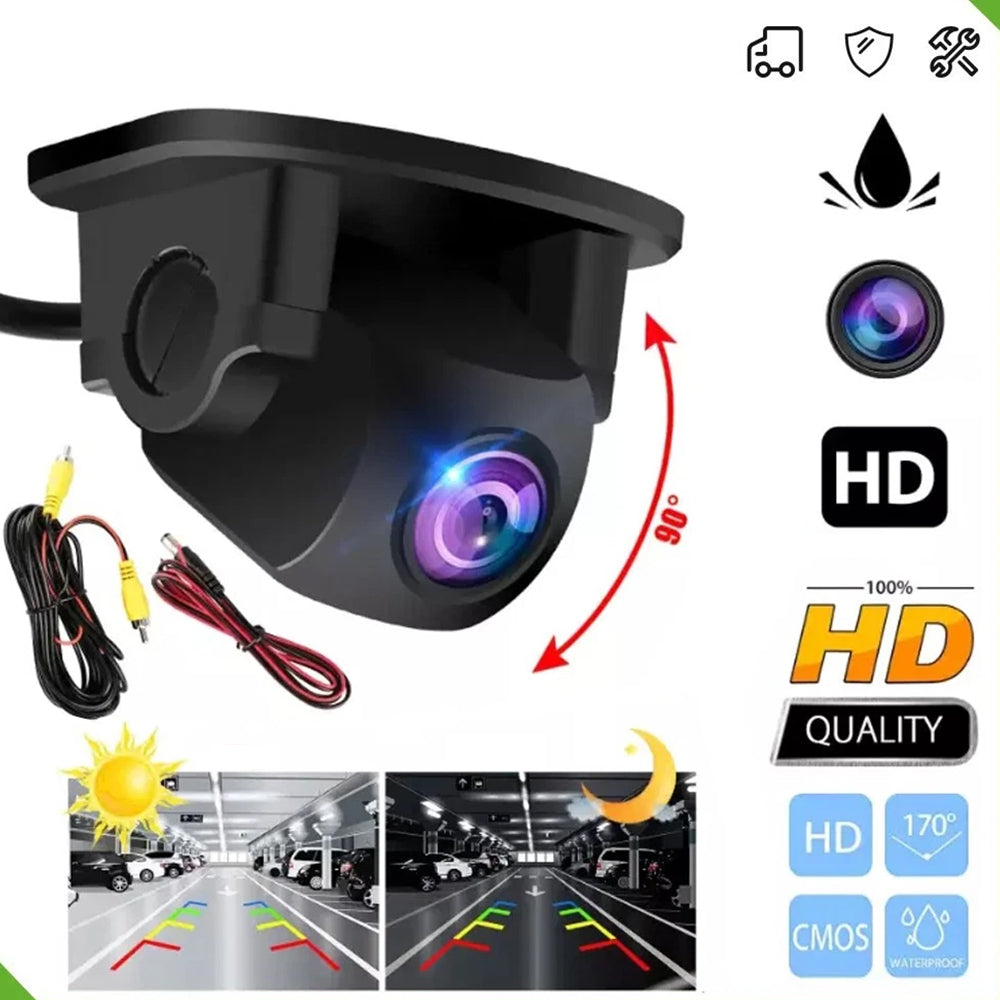 Universal 12V Reversing Camera CCD HD Twisted Dynamic Lines Trajectory