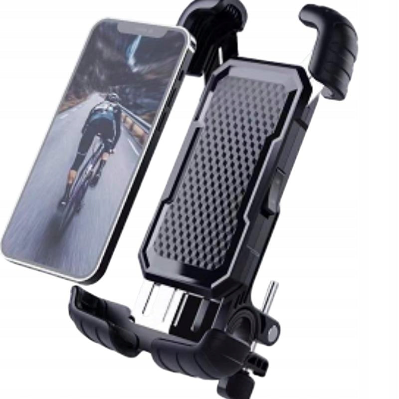 Universal 360° Shockproof Bicycle Phone Holder, Sturdy for Smartphones