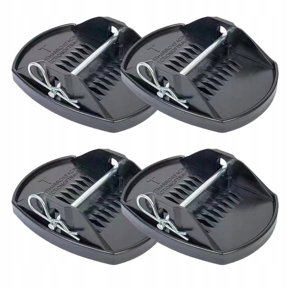 Universal 4pcs Car Bunnies Support Stands for RV Trailers Automotive Brand no brand