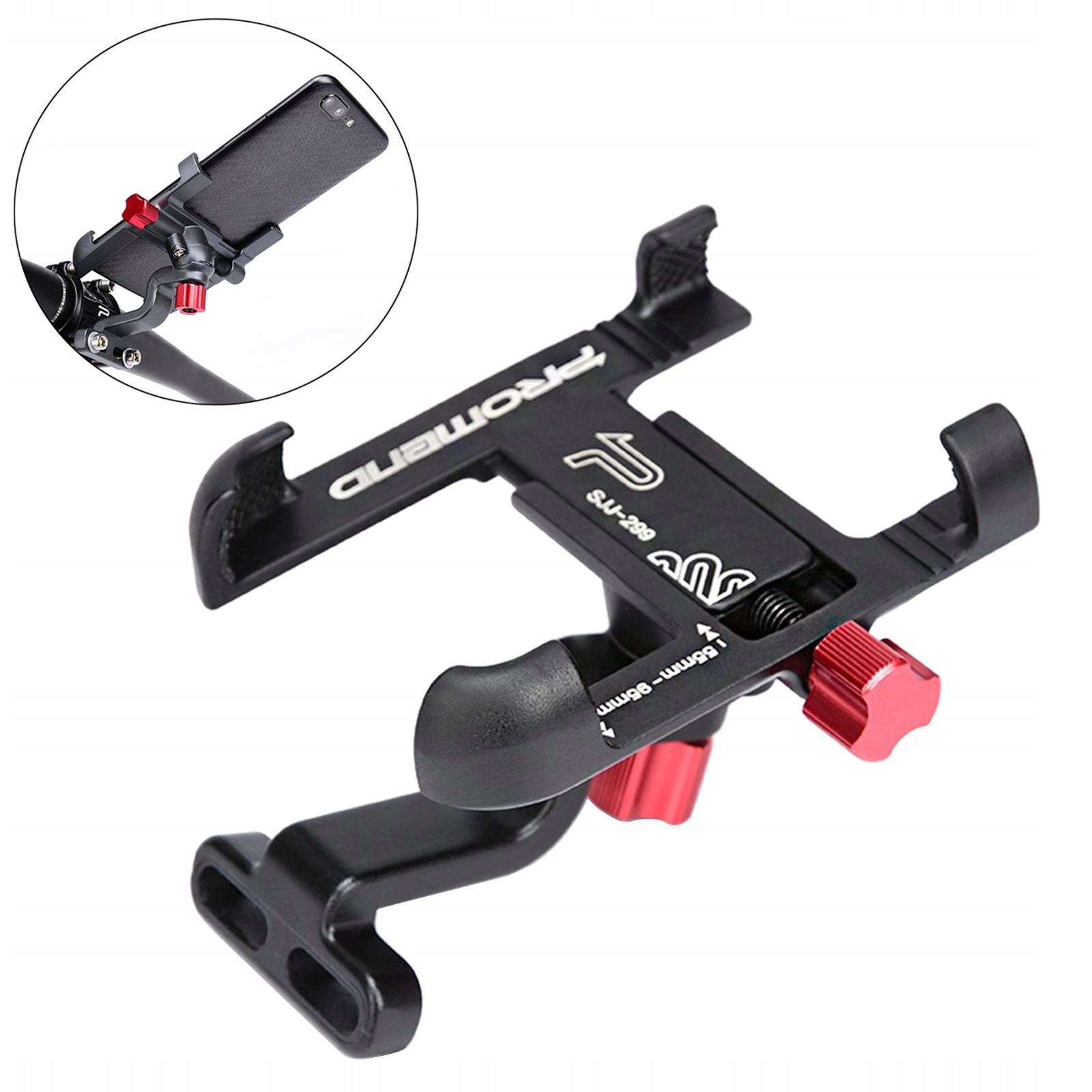 Universal Aluminum Alloy Handlebar Phone Holder Mount Non Black Handlebar Brand no brand
