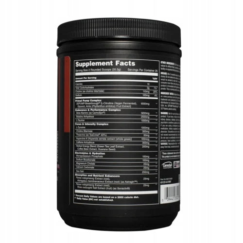 Universal Animal Primal Powder Strawberry-Watermelon Power Pump Strength 507,5g Expiration date at least 3 months from the date of purchase
