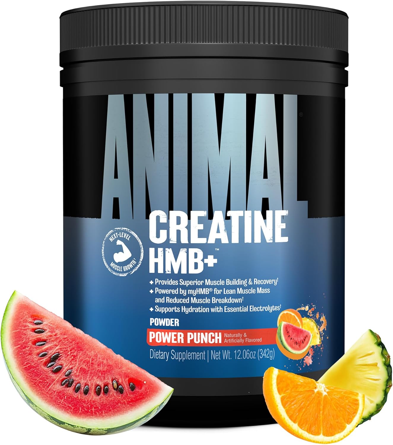 Universal Animal Stak Creatine HMB+ 327g Matrix Creatine Monohydrate Mass