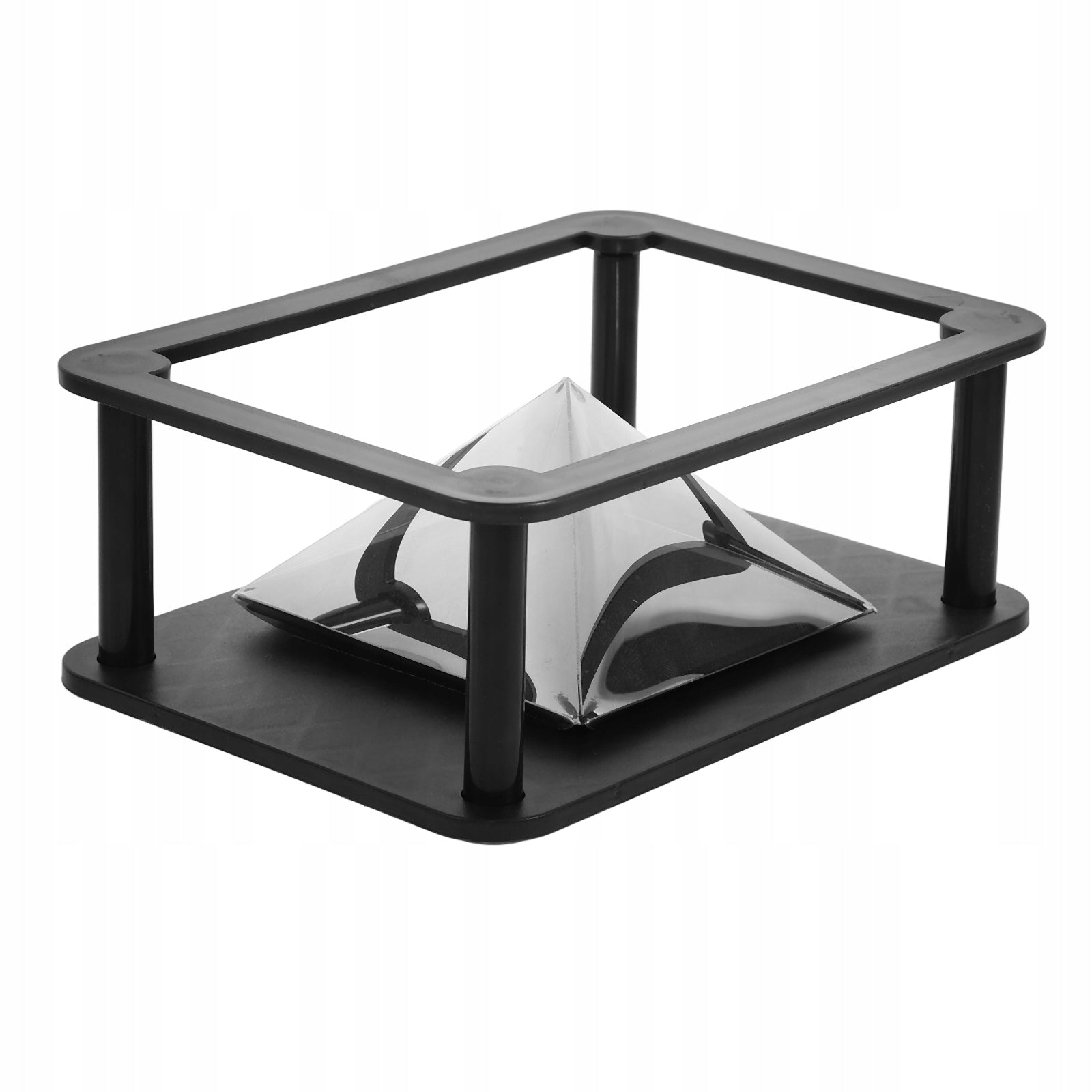 Universal Black Phone Projector Stand with Adjustable ABS Holder for Home