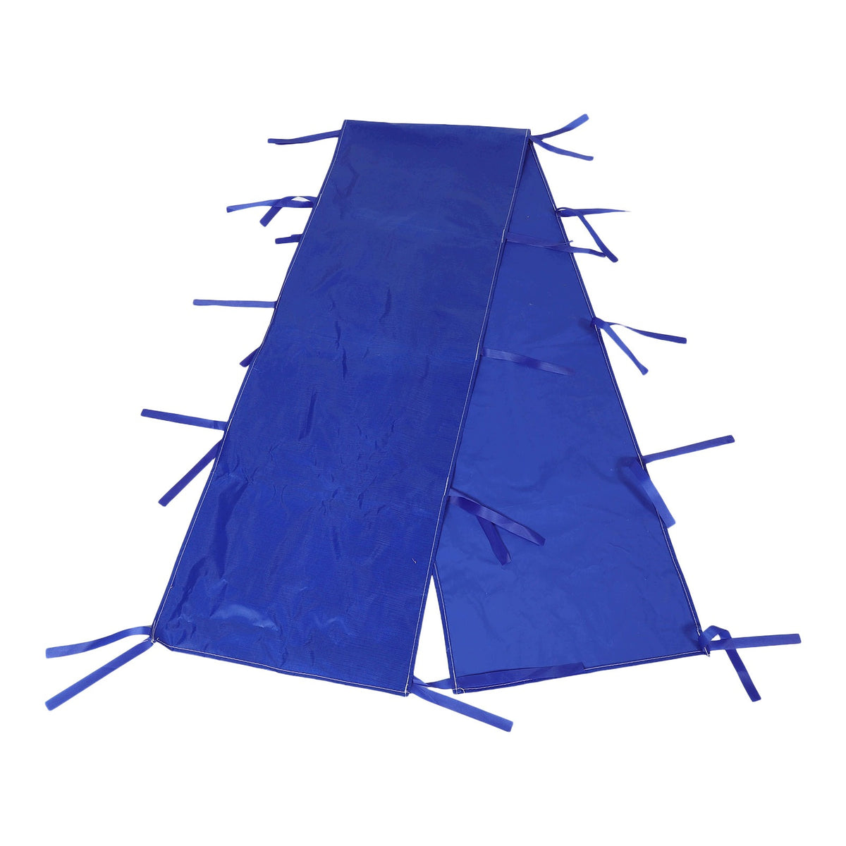 Universal Blue Canopy Gutter with Noise Reduction for Rain Drainage