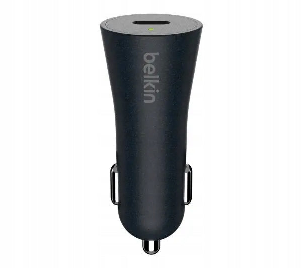 Universal Car Charger Belkin Boost Charge USB-C Black Packaging status original