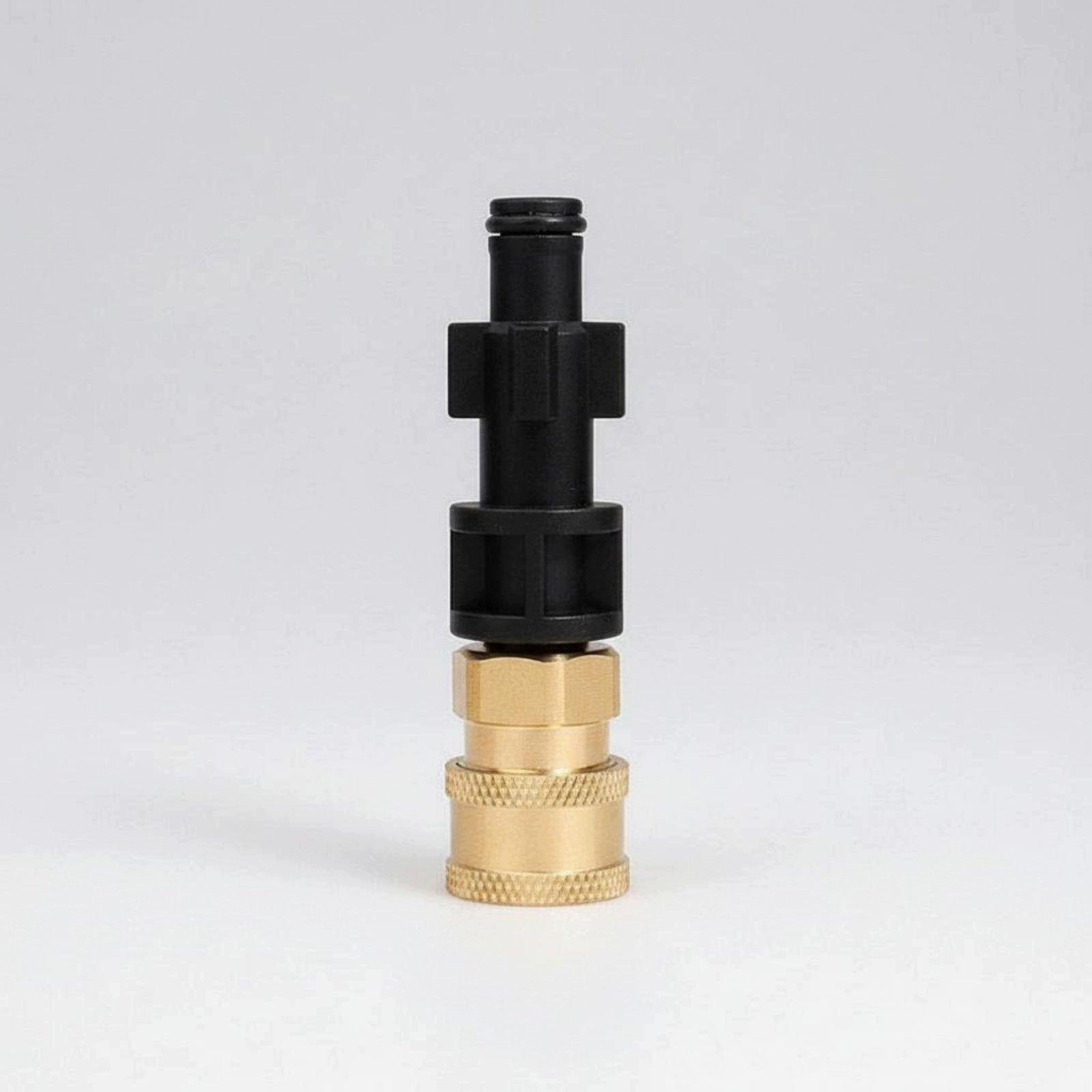 Universal Car Wash Foam Lance Adapter Leak Secure Quick Karcher 1-4 Qp Kit Brand no brand