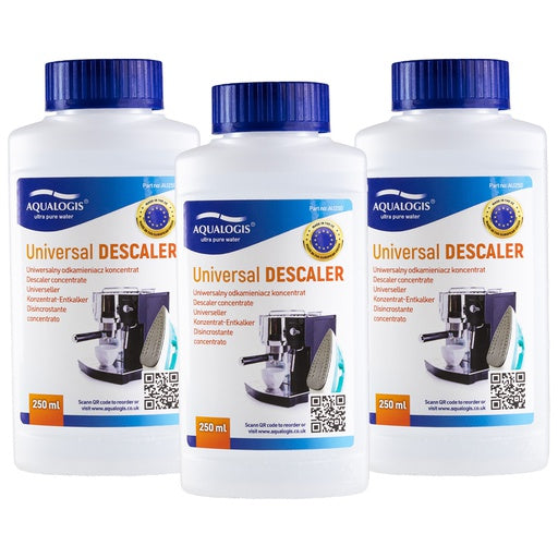Universal Descaler for Espresso Machine, Steamers, Kettle 250 ml 3 pcs