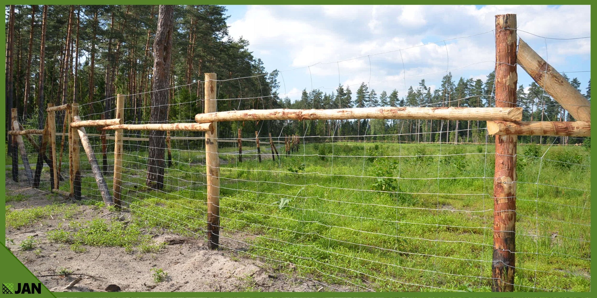 Universal Forest Fence Net 150/10/30L 50m with free on Sarny Manufacturer Z.P.H. JAN