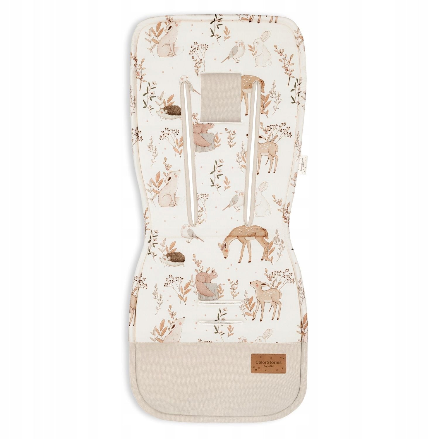 Universal Forest Friends Beige Stroller Insert