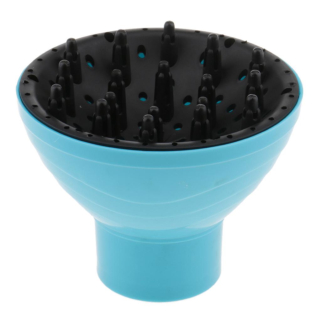 Universal Hairdressing Hairdresser Salon Hair Tool Diffuser Blower Blue Brand no brand