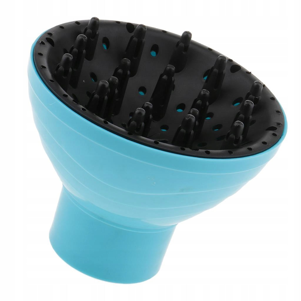 Universal Hairdressing Hairdresser Salon Hair Tool Diffuser Blower Blue Model Osłona ust wentylatora dmuchawy