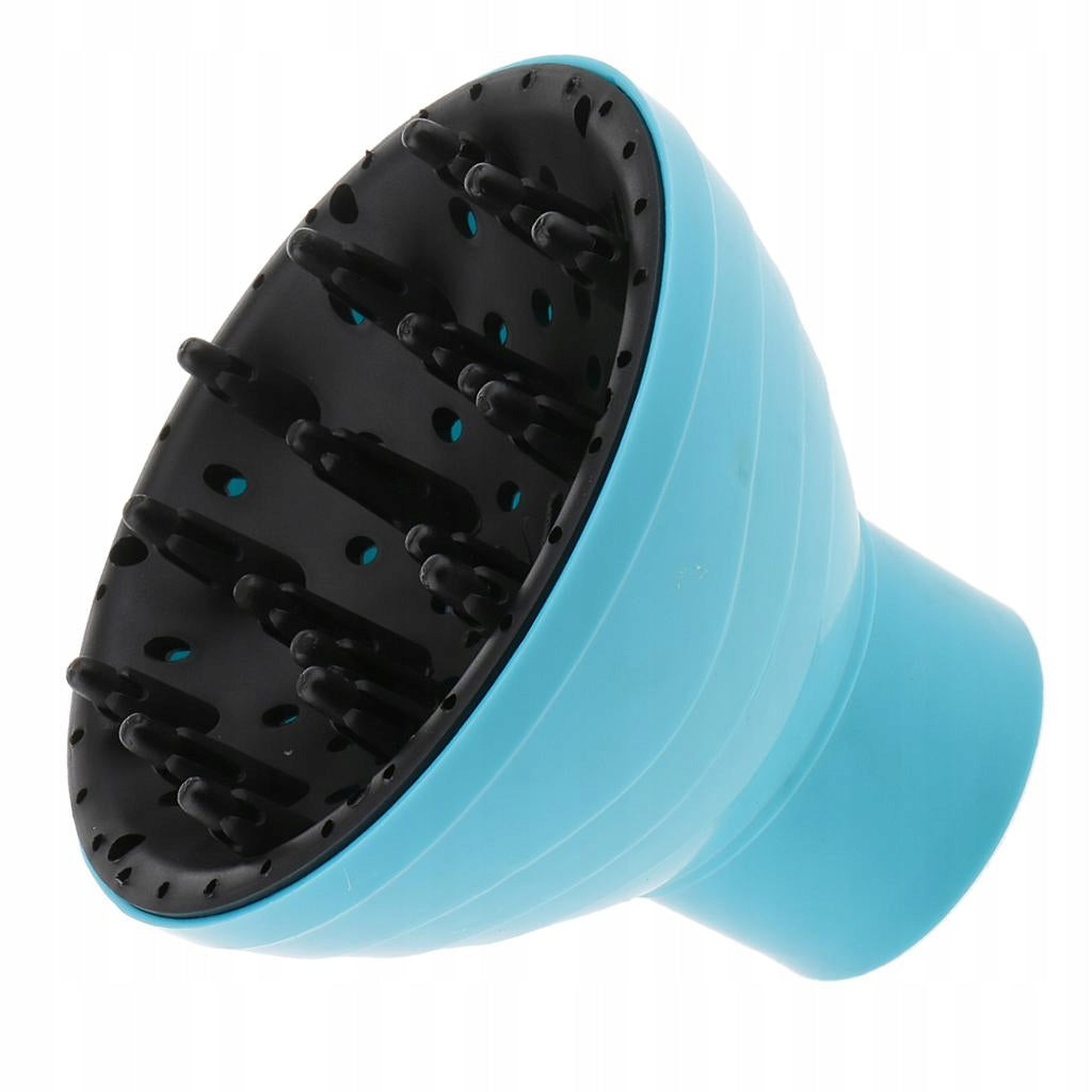Universal Hairdressing Hairdresser Salon Hair Tool Diffuser Blower Blue