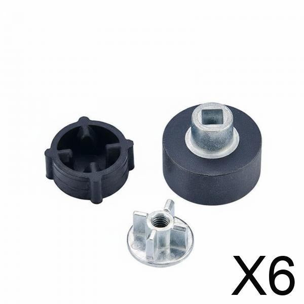 Universal Heating Blender Gear Four Tooth Drive Head Gasket Set 6 Pcs