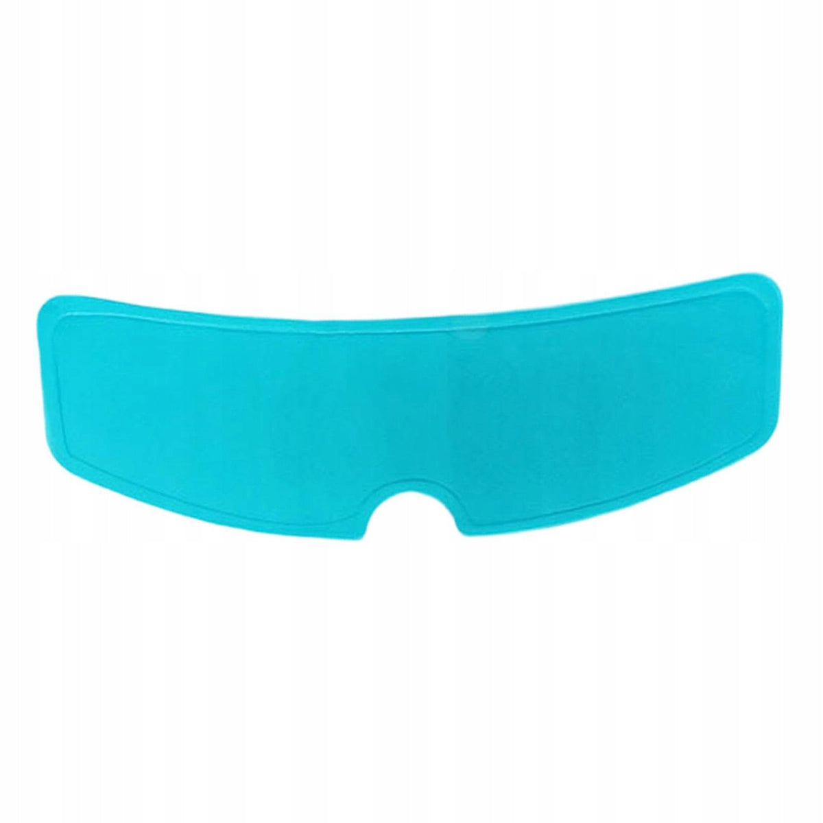 Universal Helmet Shield Anti Rain Film 23.5x7cm Easily Install Lightweight