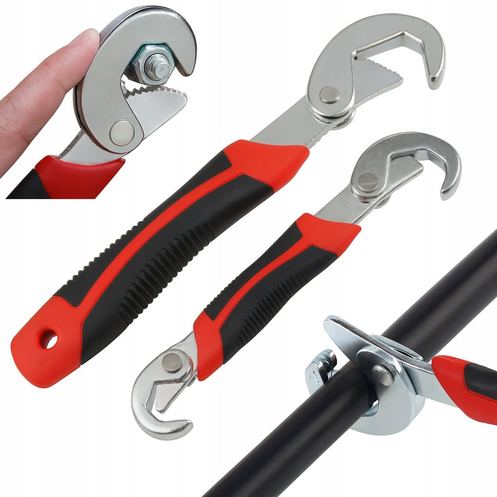 Universal Hook Wrench 9-32 mm Set of 2pcs For Nuts Workshop Wrenches