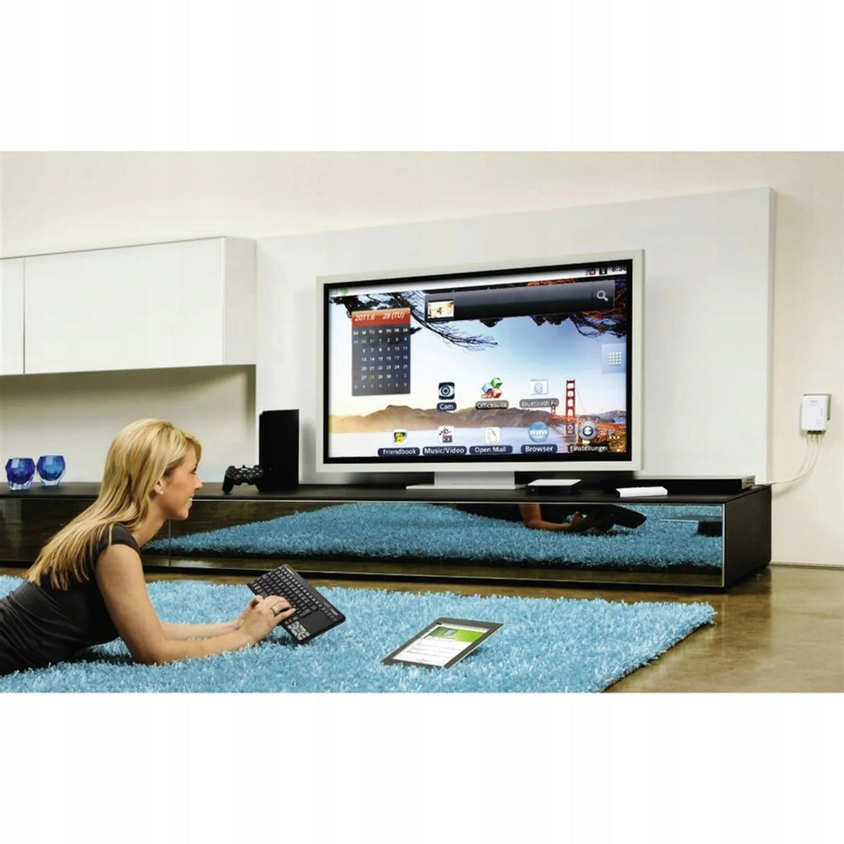Universal KEYBOARD remote control LG TV, STB, Audio, PC Thomson ROC3506 4in1 Packaging status original
