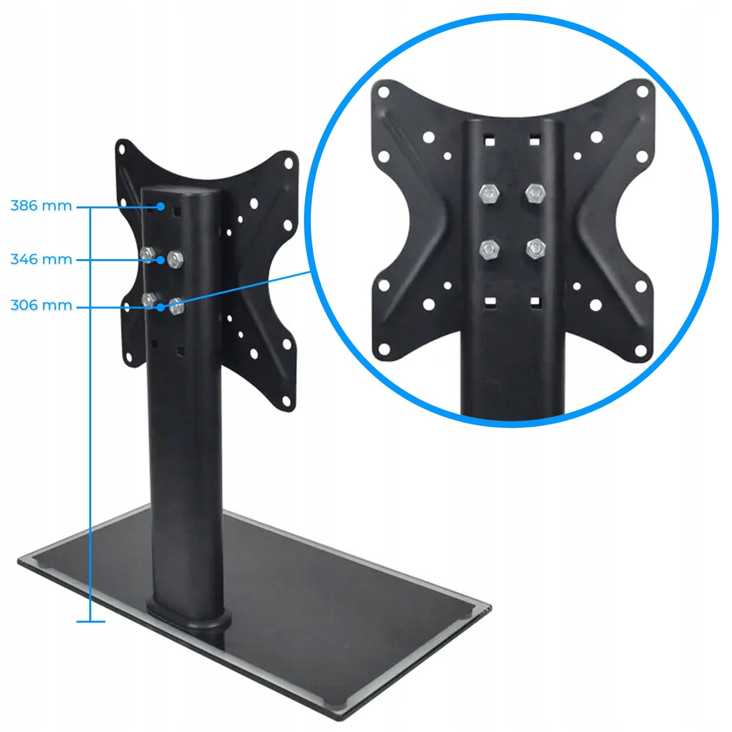 Universal Leg Stand Bracket TV Monitor Stand 14-42" VESA TV Manufacturer code PWHP009