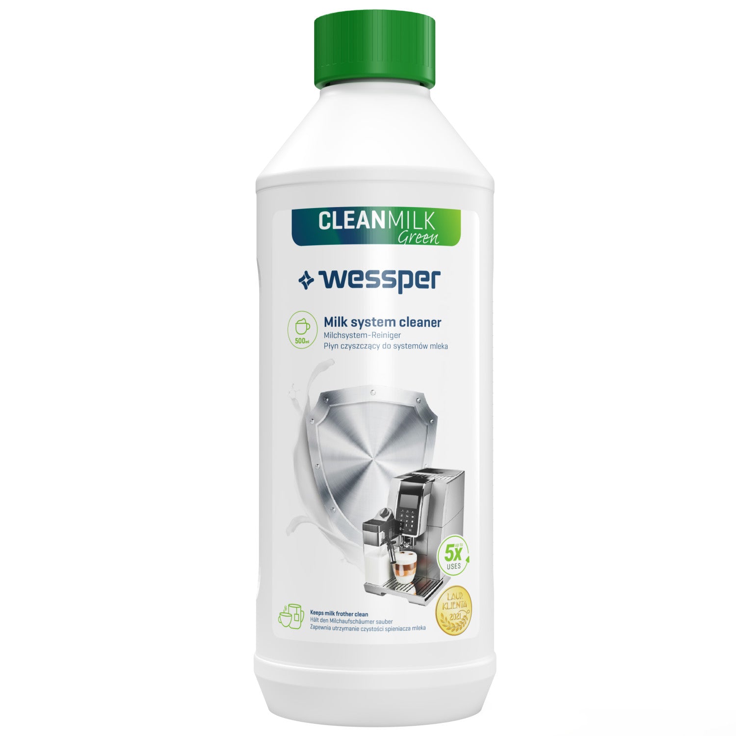 Universal Milk Circuit Cleaner Wessper for coffee machine 0,5L Brand Wessper
