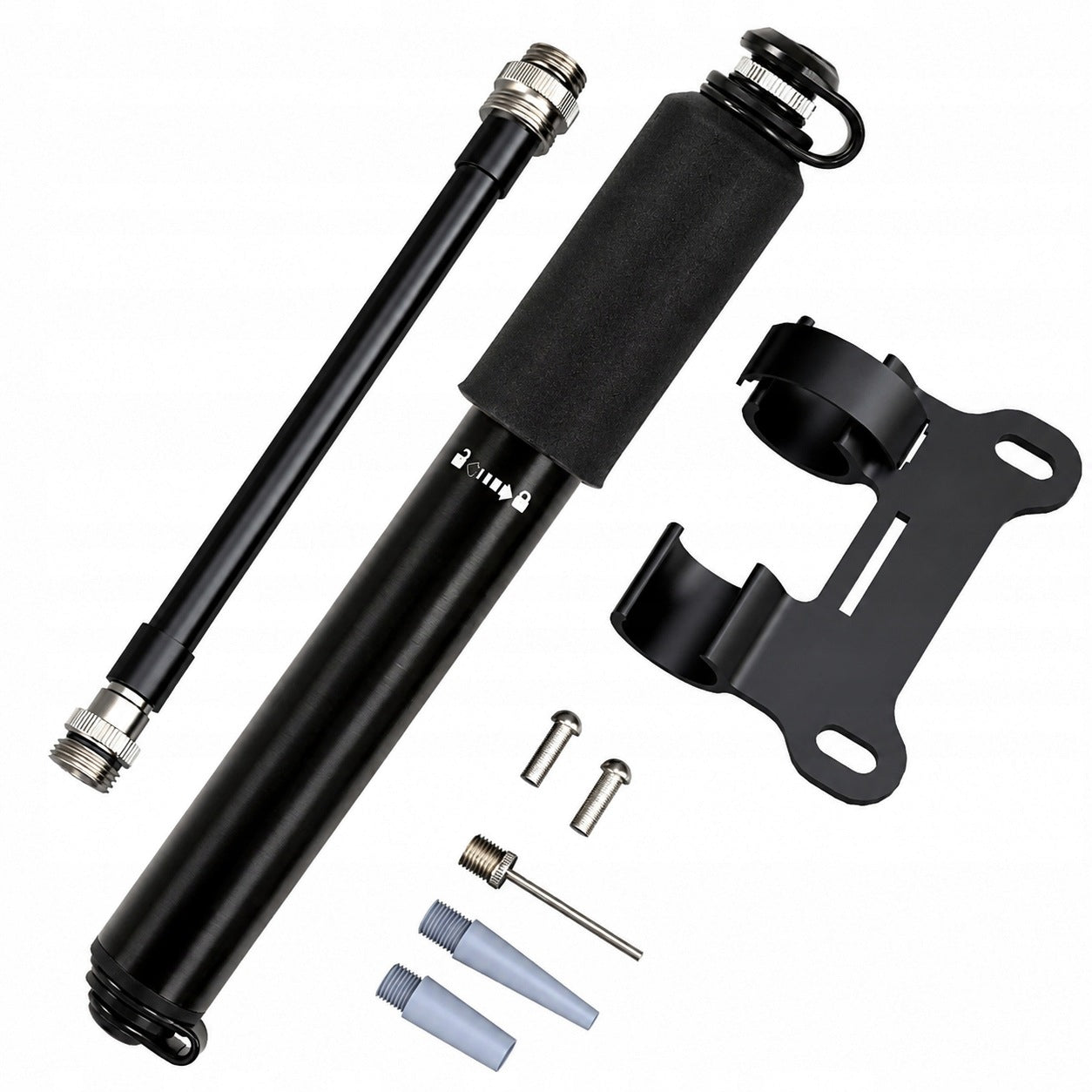 Universal Mini Bicycle Pump for Bike Ball Frame Handheld Hose