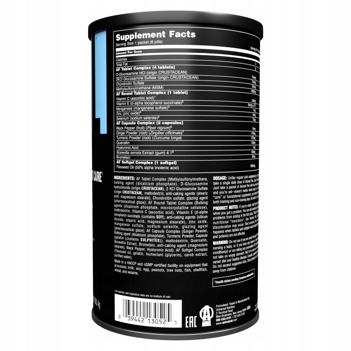 Universal Nutrition - Animal Flex 44 pkgs tasteless Brand Universal Nutrition