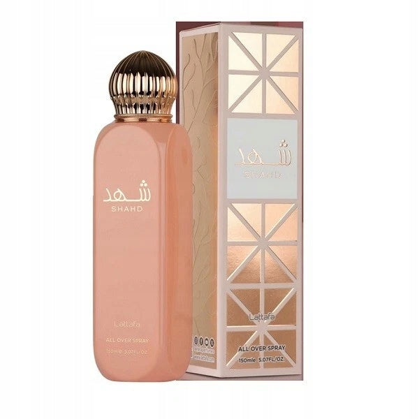 Universal Perfumed Spray Lattafa Shahd 150ml For Her and Him Brand Lattafa