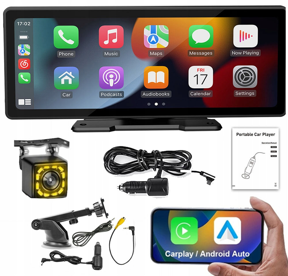 Universal Screen 10.26" Car Radio Multimedia Carplay AndroidAuto Packaging status original