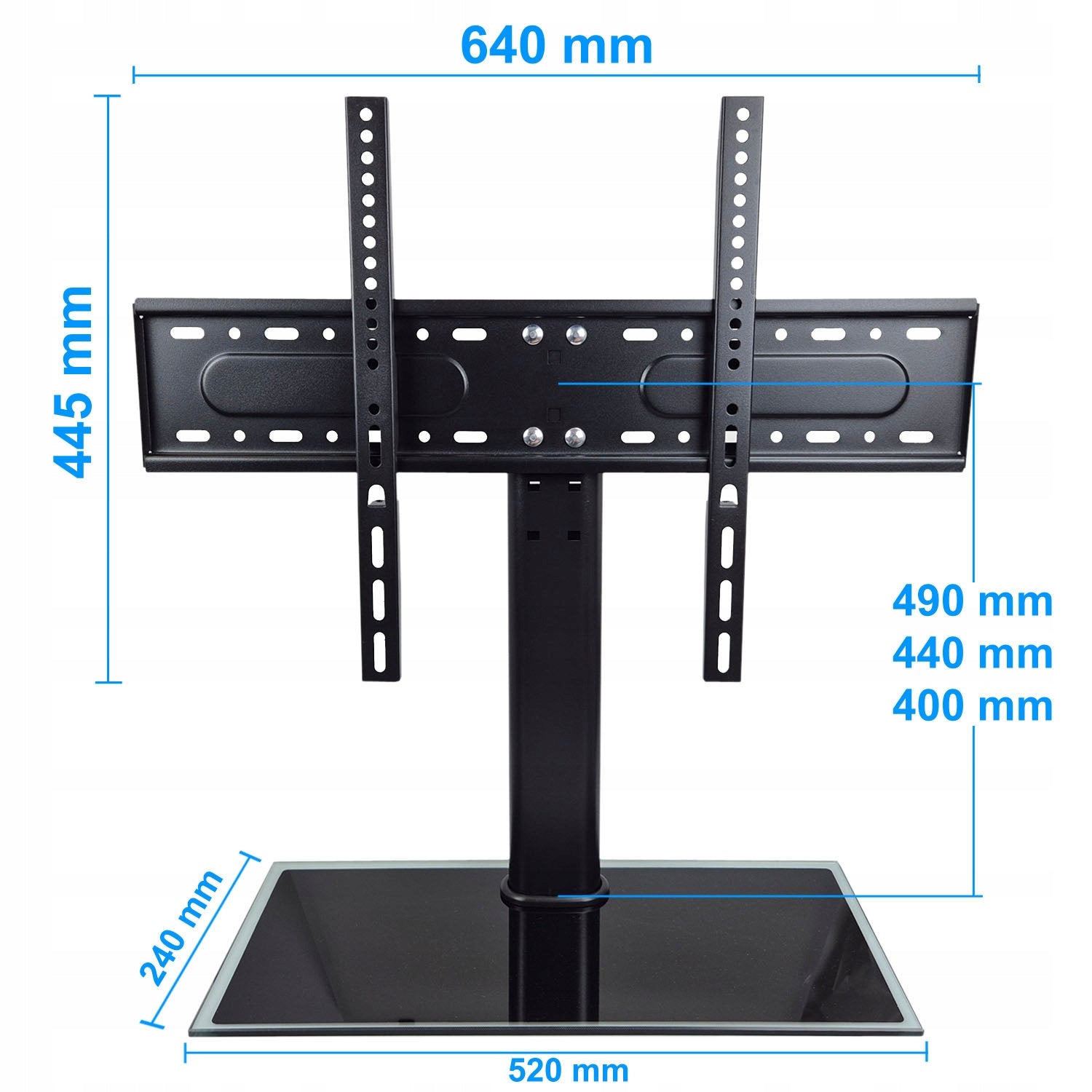 Universal Stand Leg Holder TV Monitor Stand 27-60" VESA Manufacturer code PWHP008