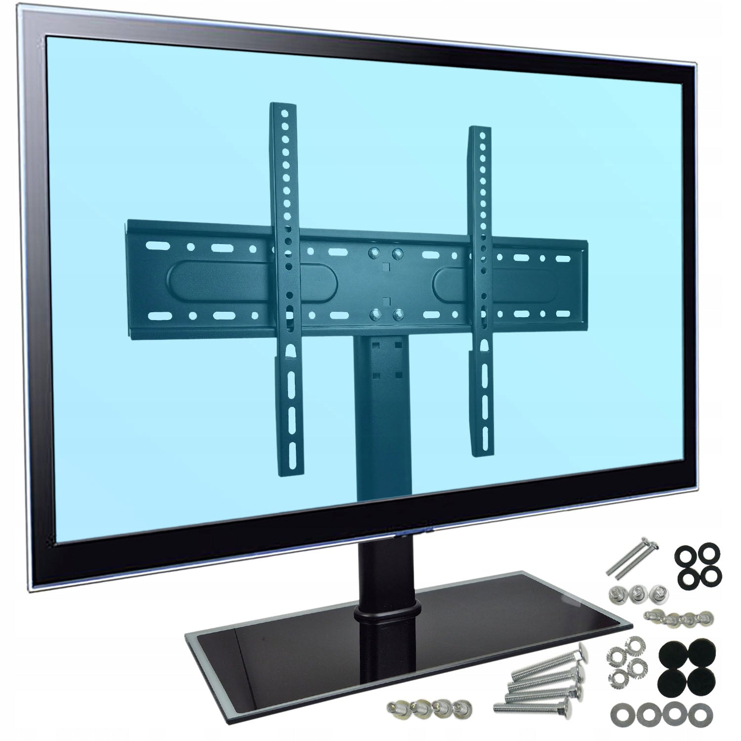 Universal Stand Leg Holder TV Monitor Stand 27-60" VESA