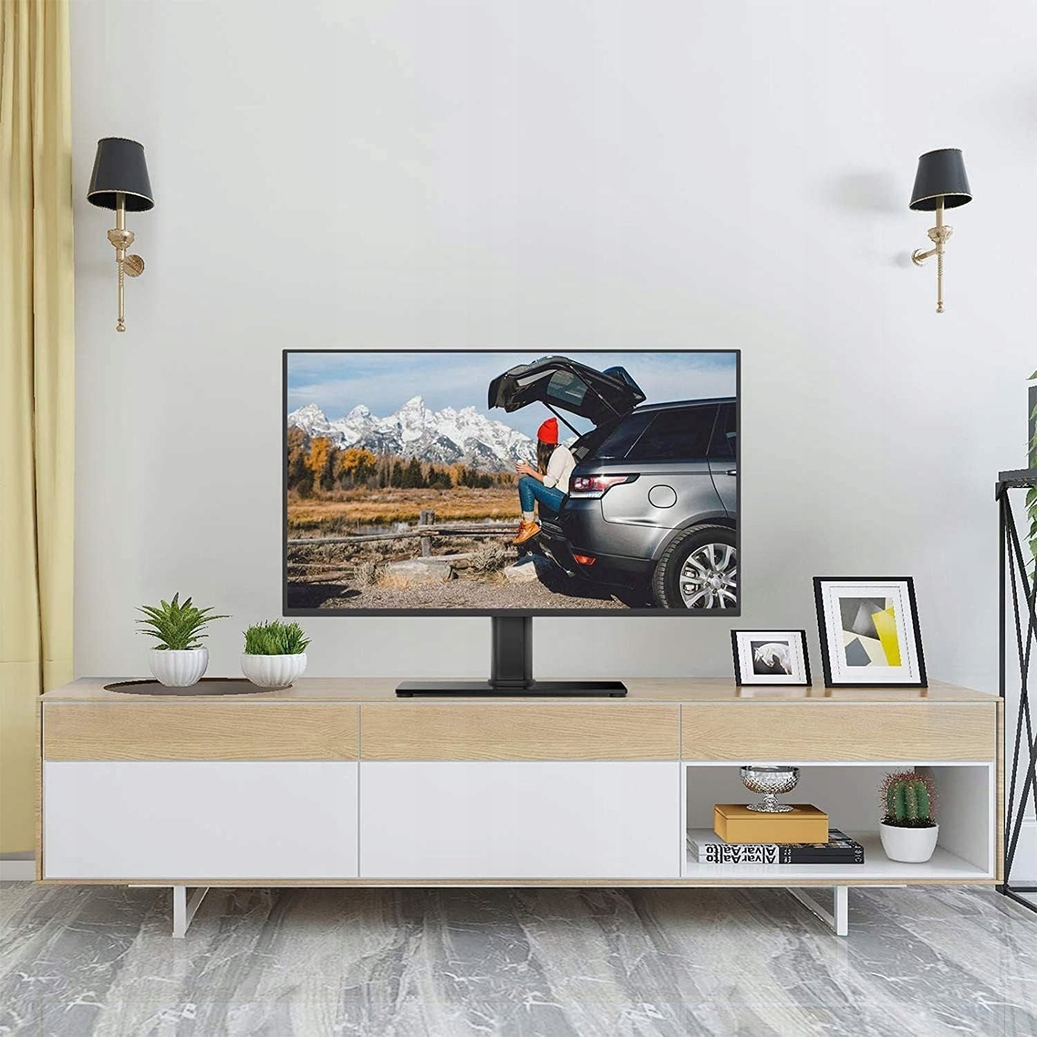 Universal Stand Leg Holder TV Monitor Stand up to 44 VESA Packaging status original